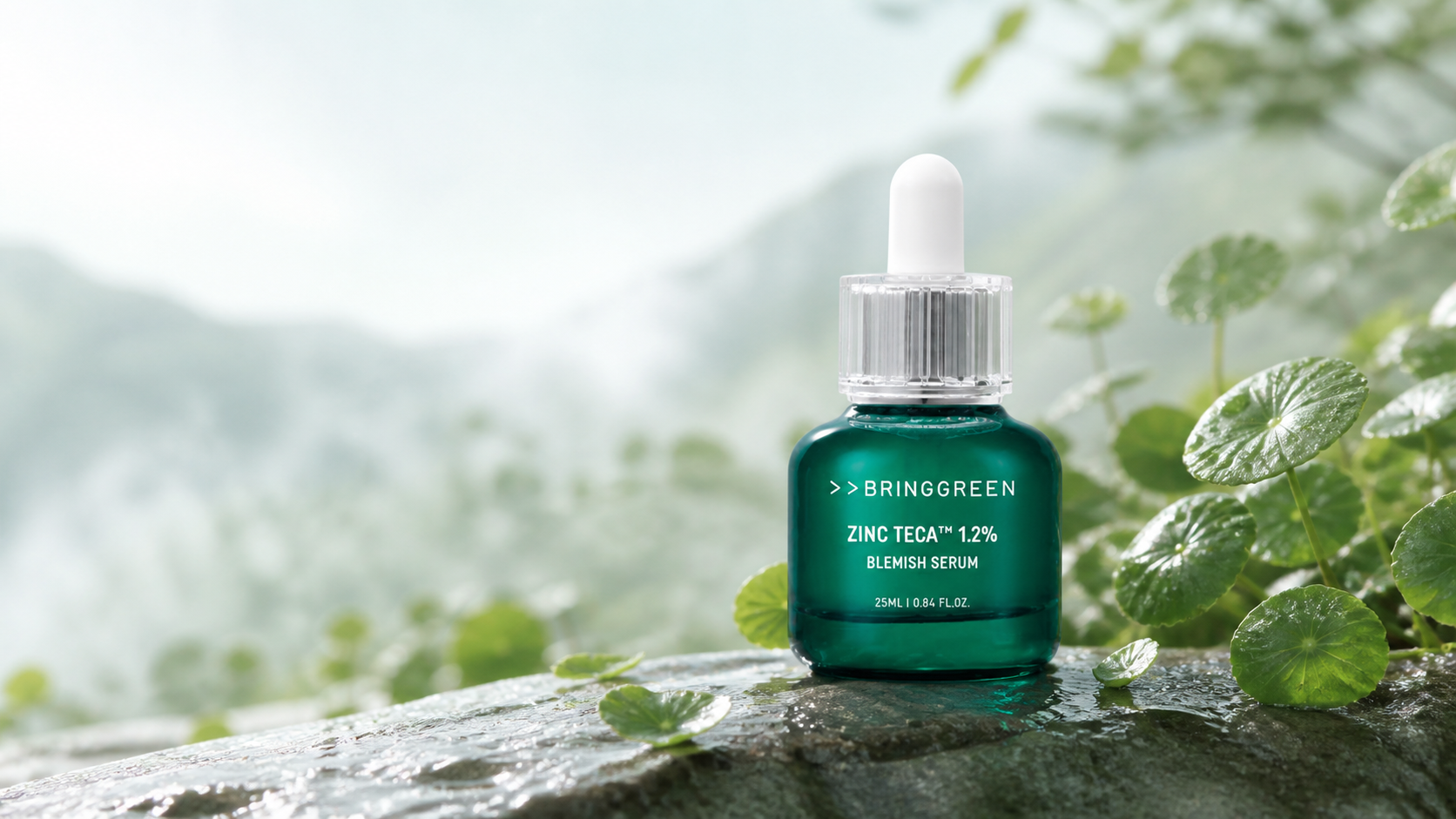 BRING GREEN Zinc TECA Trouble Serum mood photo